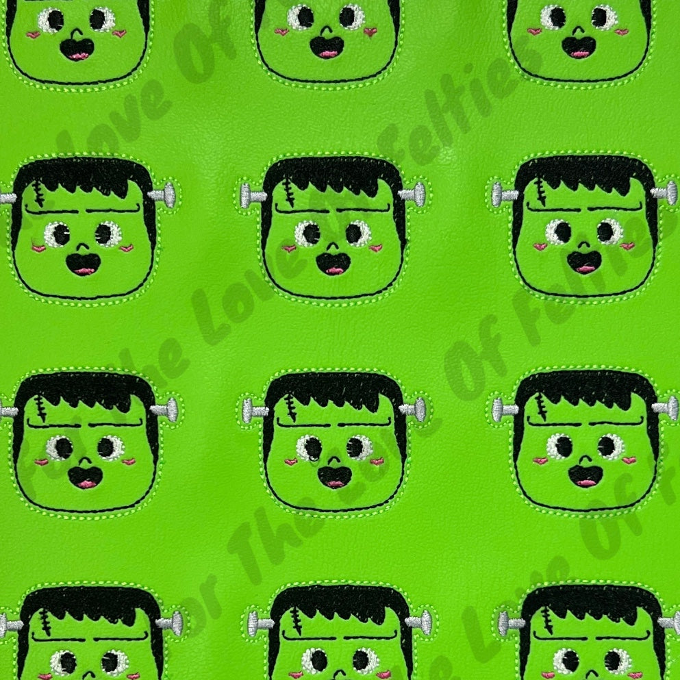 Kawaii Little Frankenstein Feltie