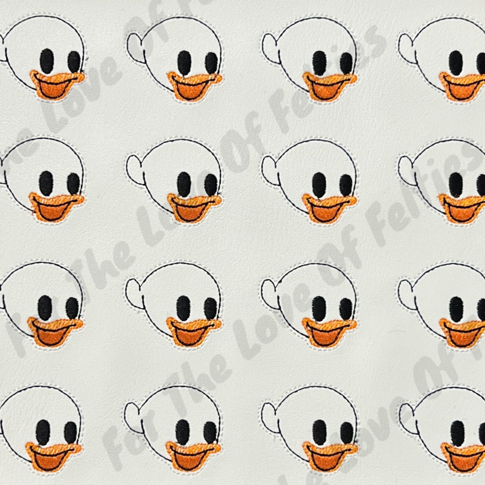 Ghost Duck Feltie
