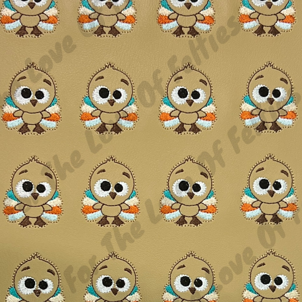 Silly Turkey Fun Fall Colored Feltie