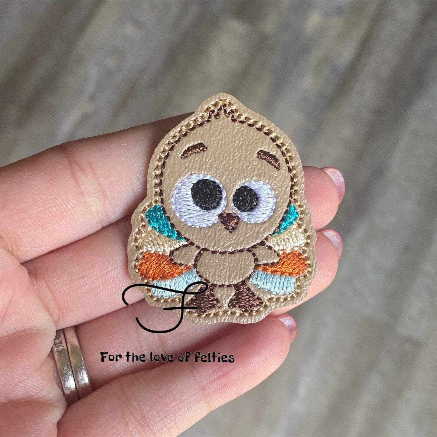 Silly Turkey Fun Fall Colored Feltie