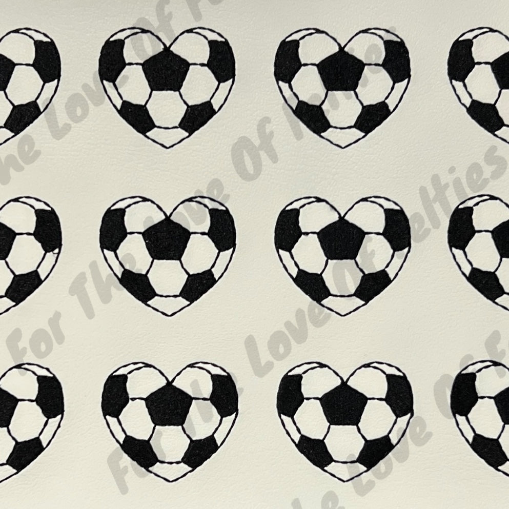 Soccer Heart Feltie