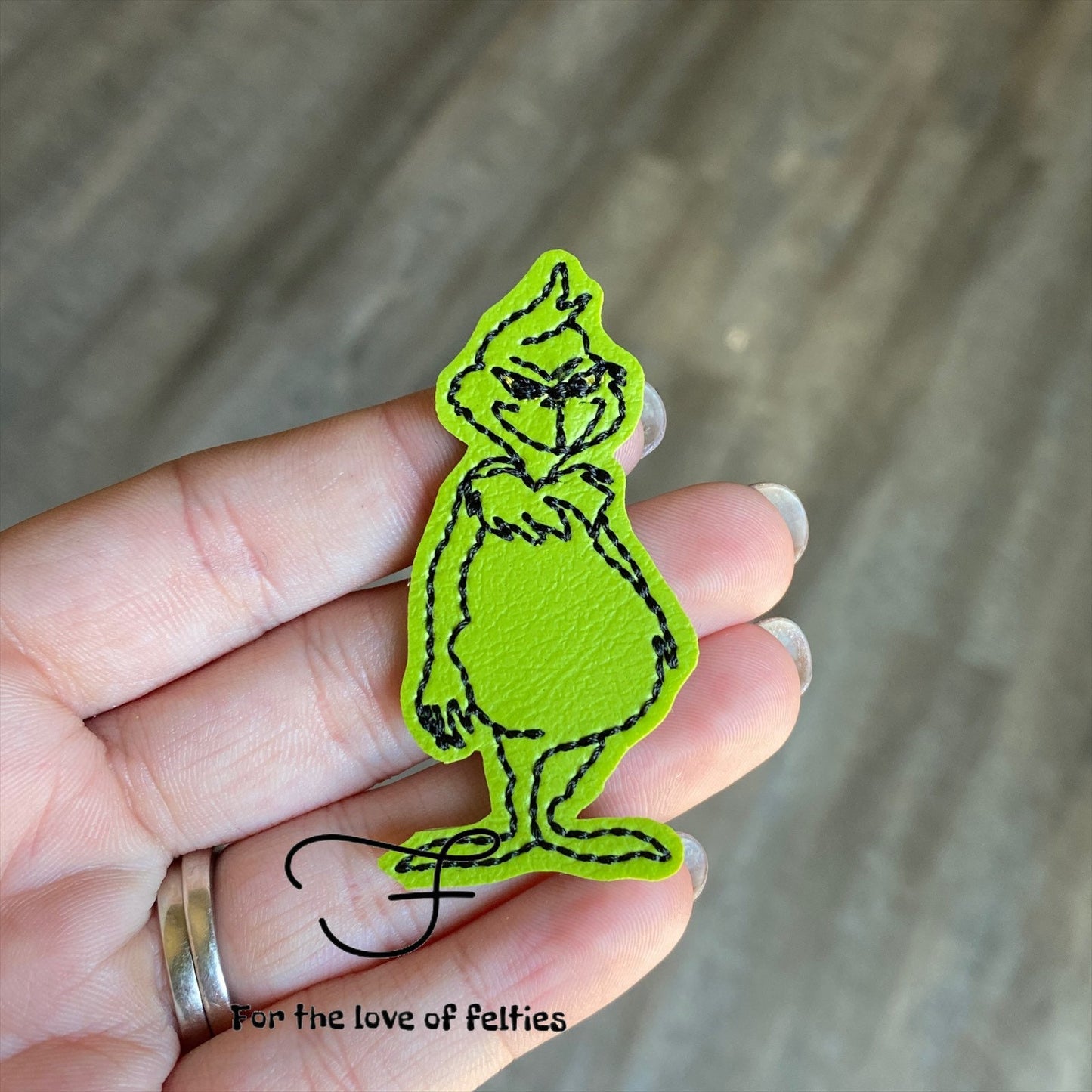 Mean One Full Body Feltie