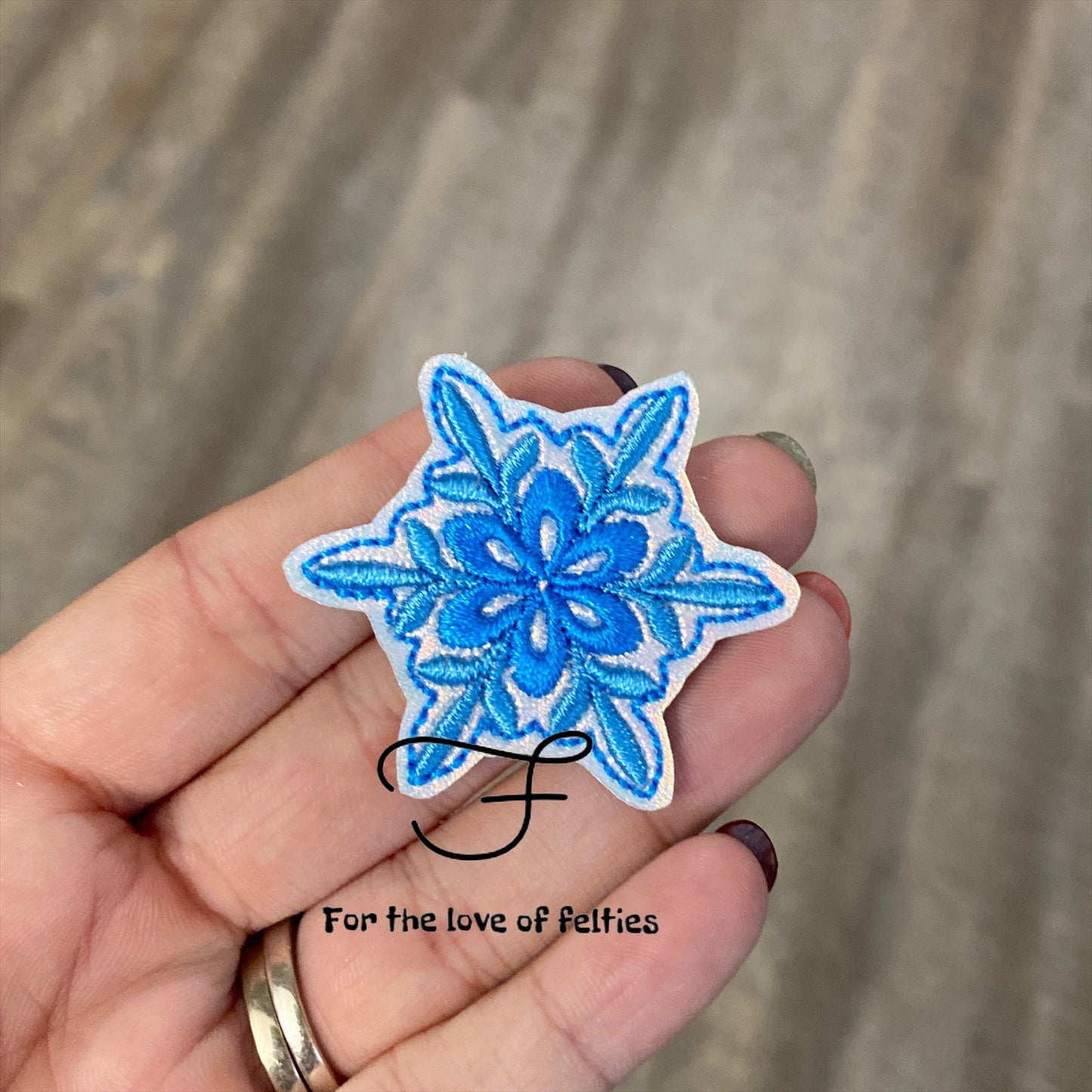 Snowflake Feltie