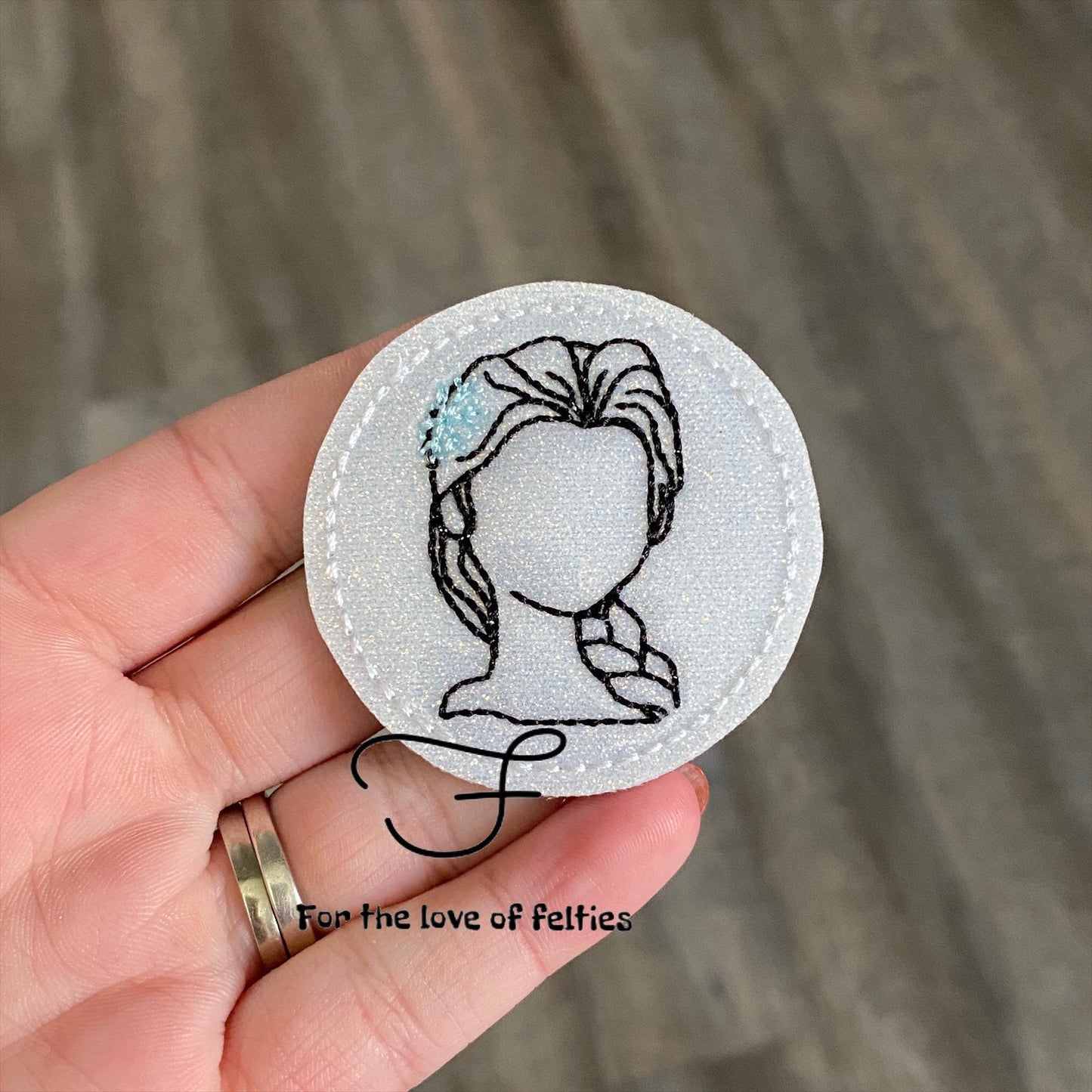 Cold Princess Sketch Feltie