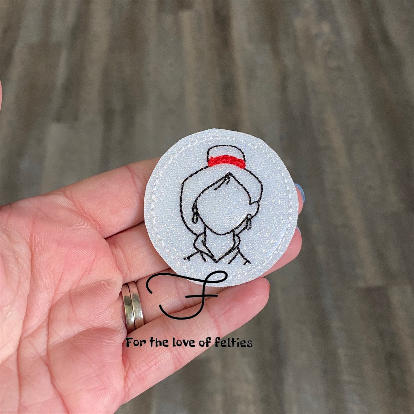 Warrior Princess Sketch Feltie