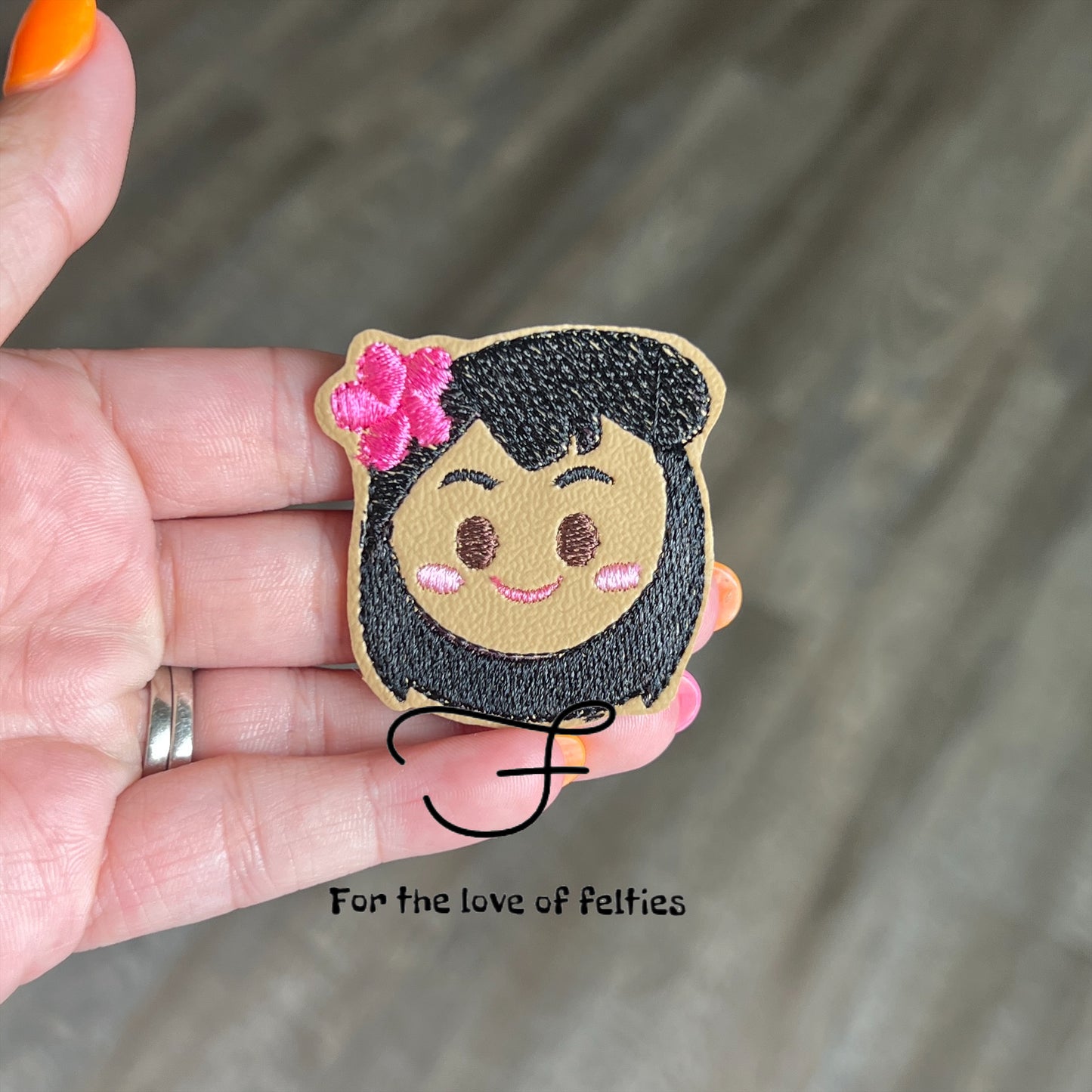 Cutesy Lilo Head Feltie