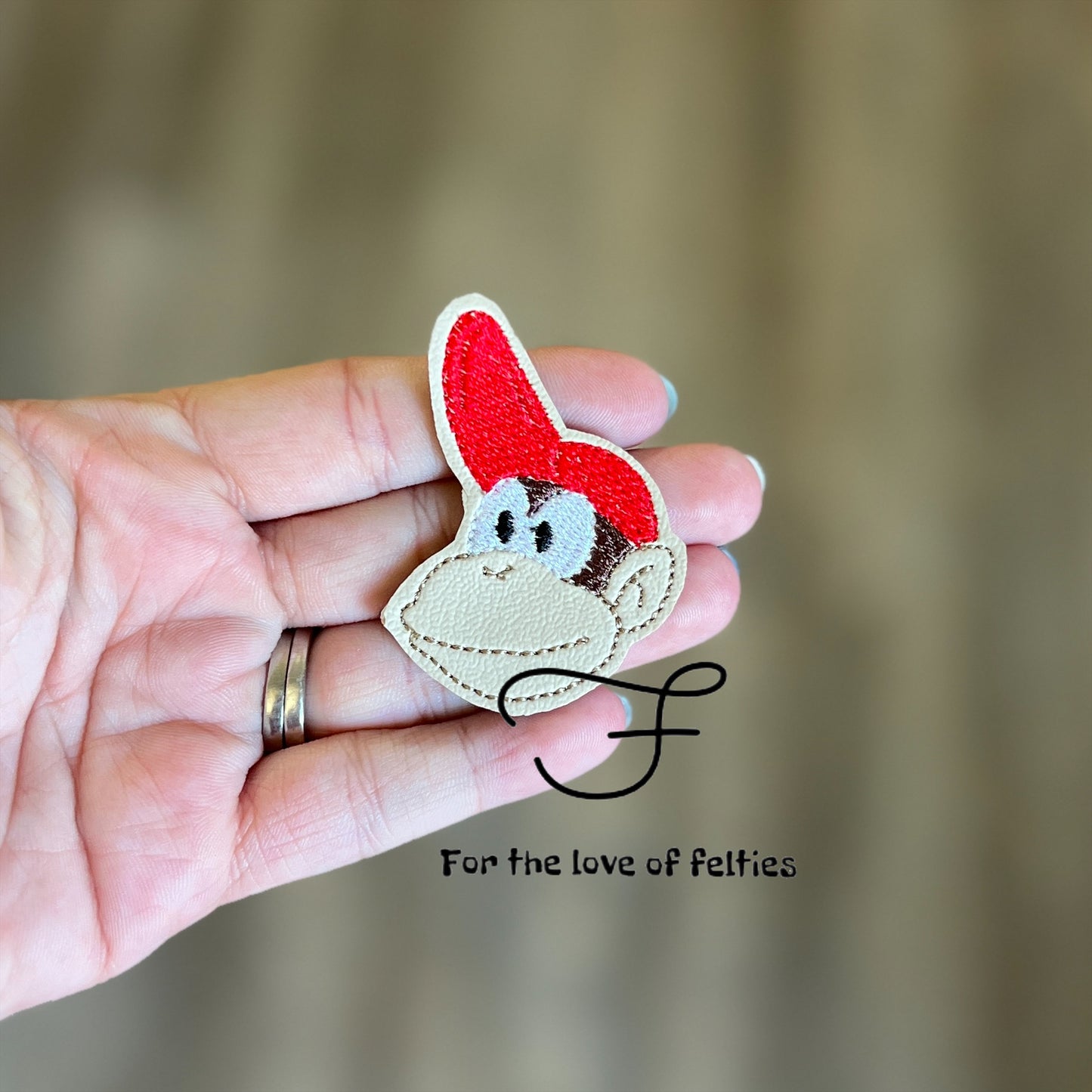 Gamer Donkey Kid Feltie