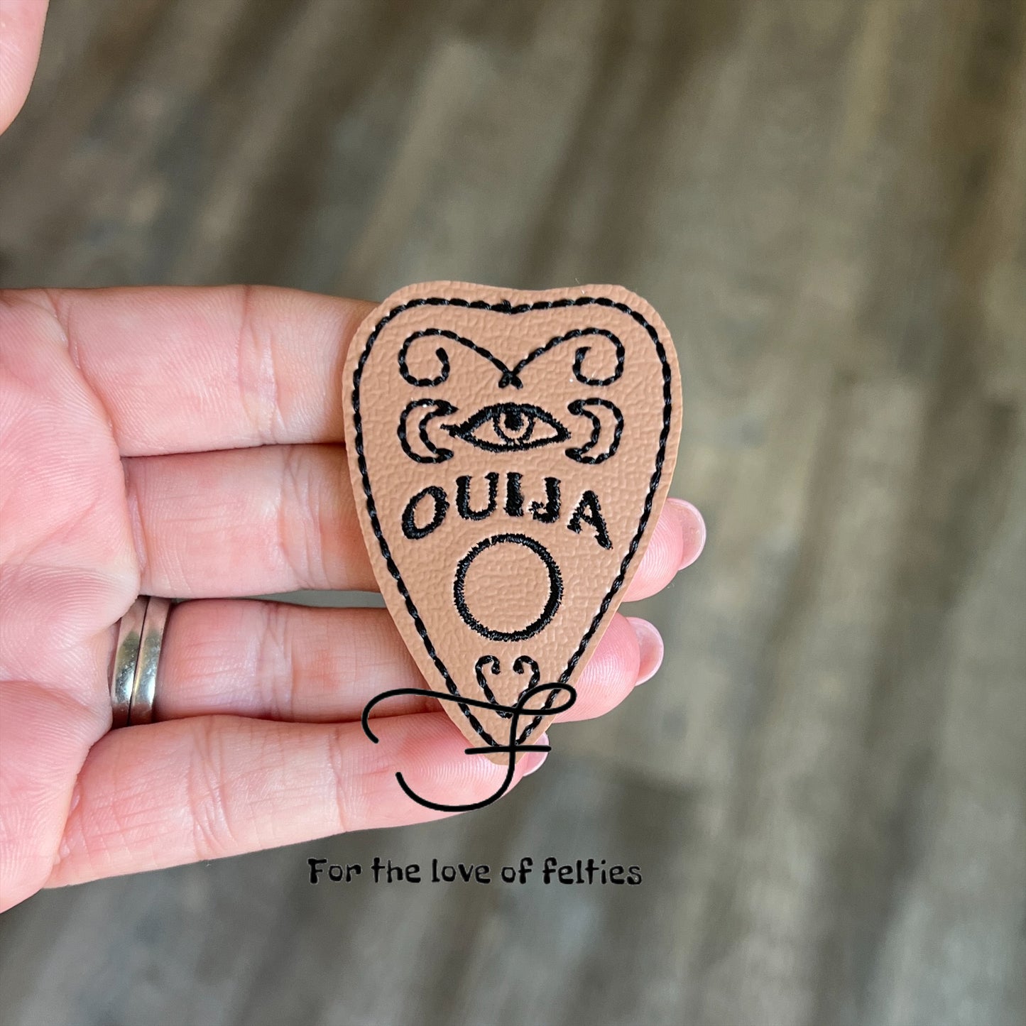 Ouija Game Piece Feltie