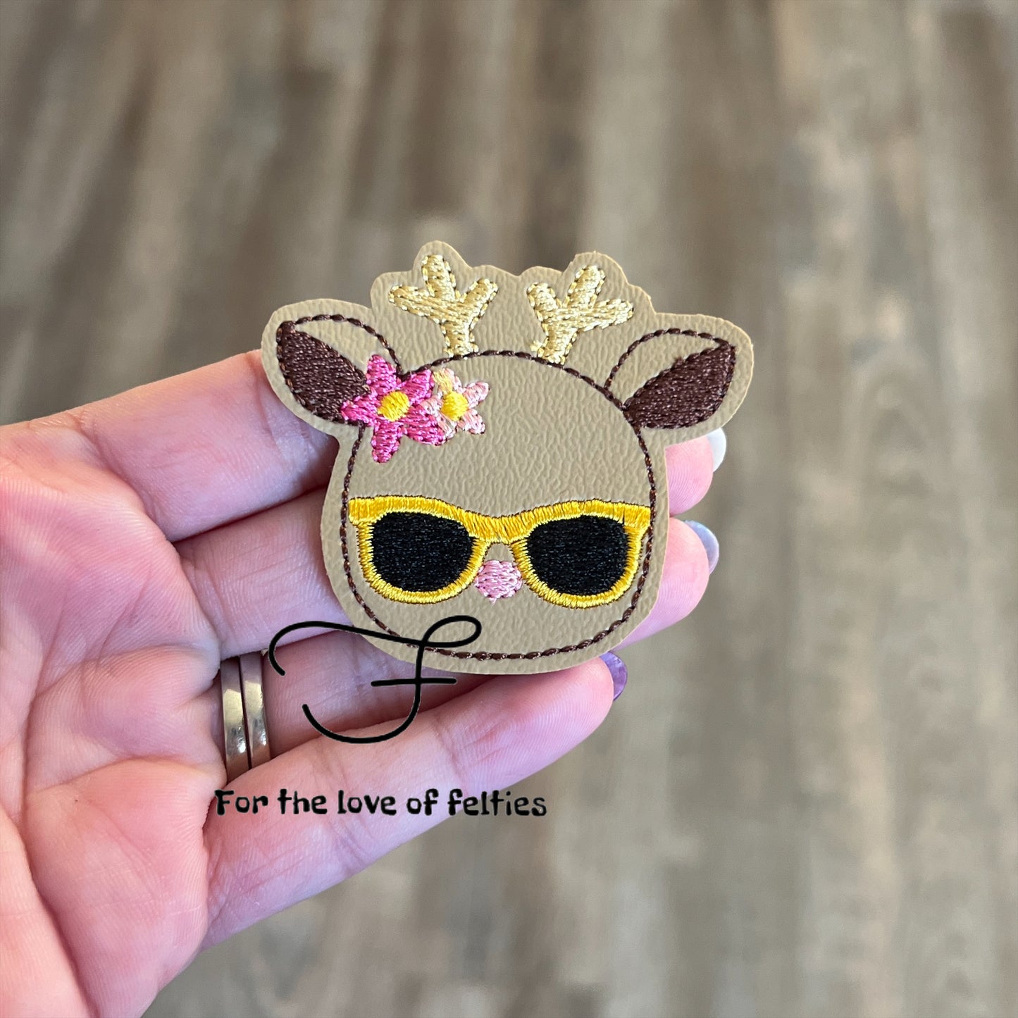 Summer Reindeer Feltie