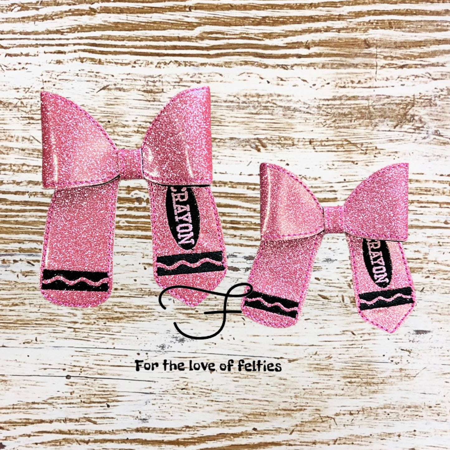Crayon Cheer Bow Kit