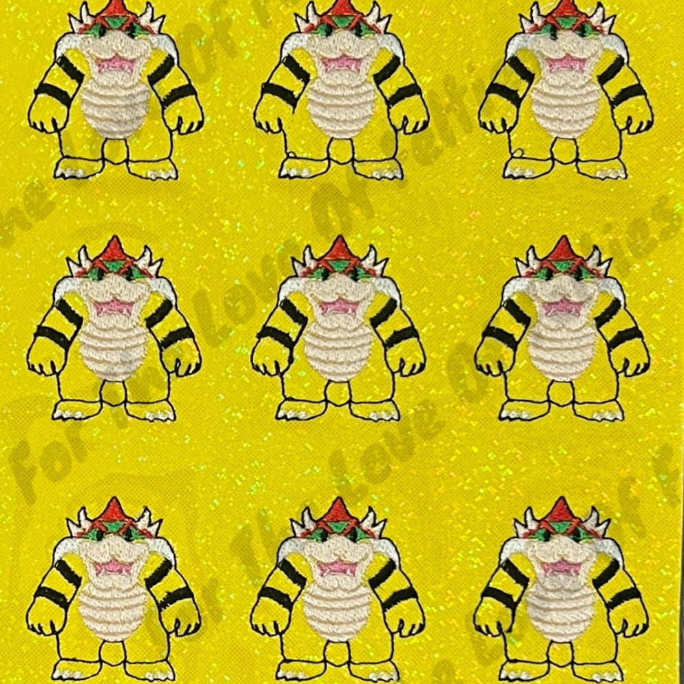 Glitter Castle Dragon Feltie