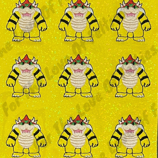 Glitter Castle Dragon Feltie