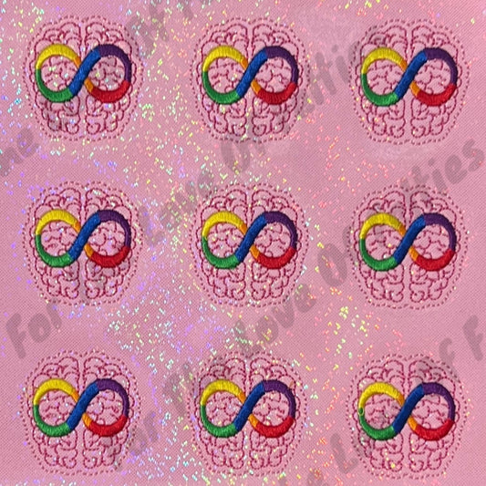 Glitter Neuro Diversity Feltie