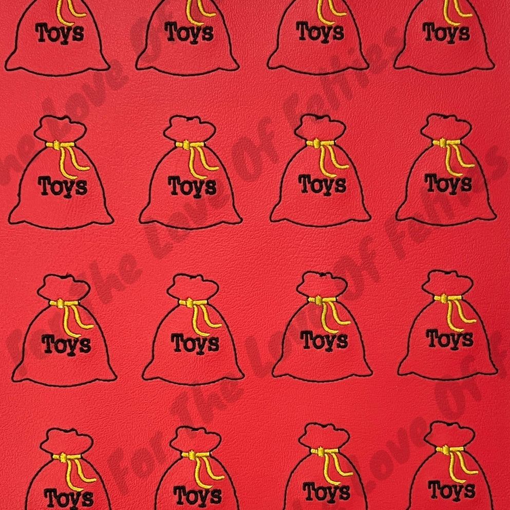 Santa Toy Bag Feltie