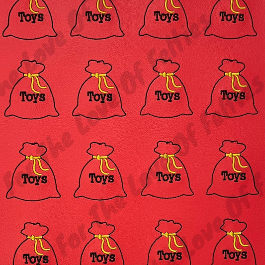 Santa Toy Bag Feltie