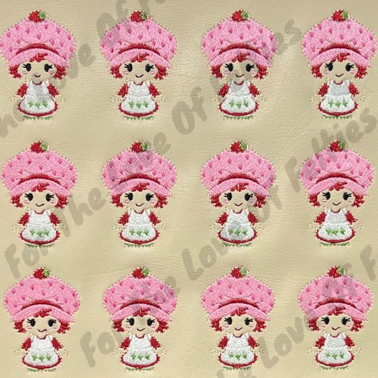Strawberry Girl Feltie