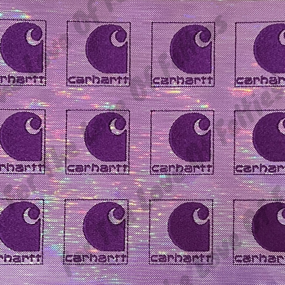 Purple Workwear Logo Feltie