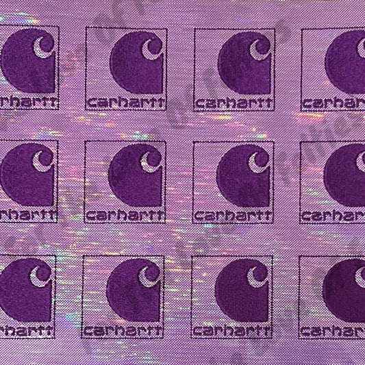 Purple Workwear Logo Feltie