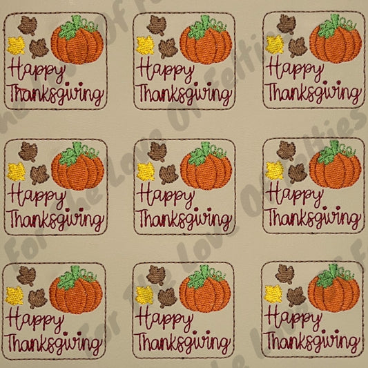 Happy Thanksgiving Feltie