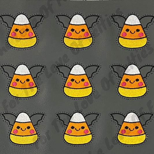 Bat Candy Corn Feltie