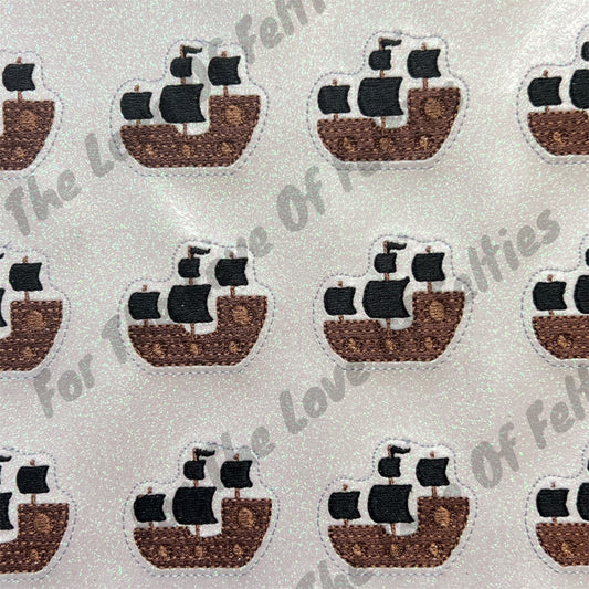 Pirate Ship Feltie
