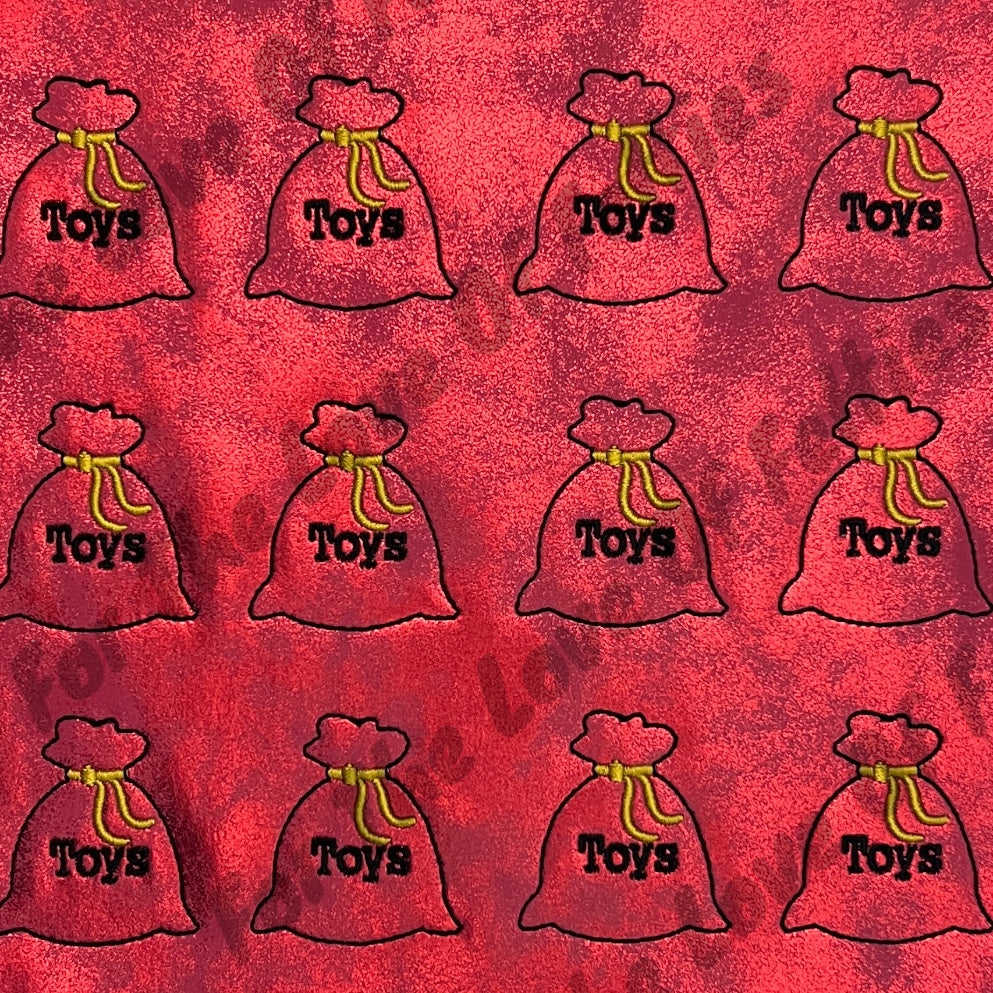 Limited Santa Toy Bag Feltie