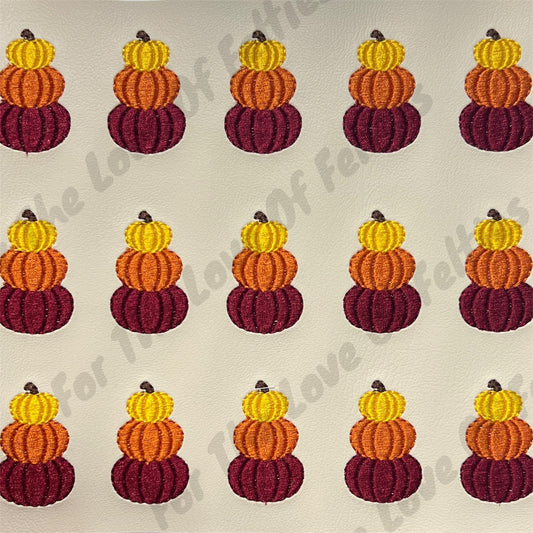 Fall Stacked Pumpkin Feltie
