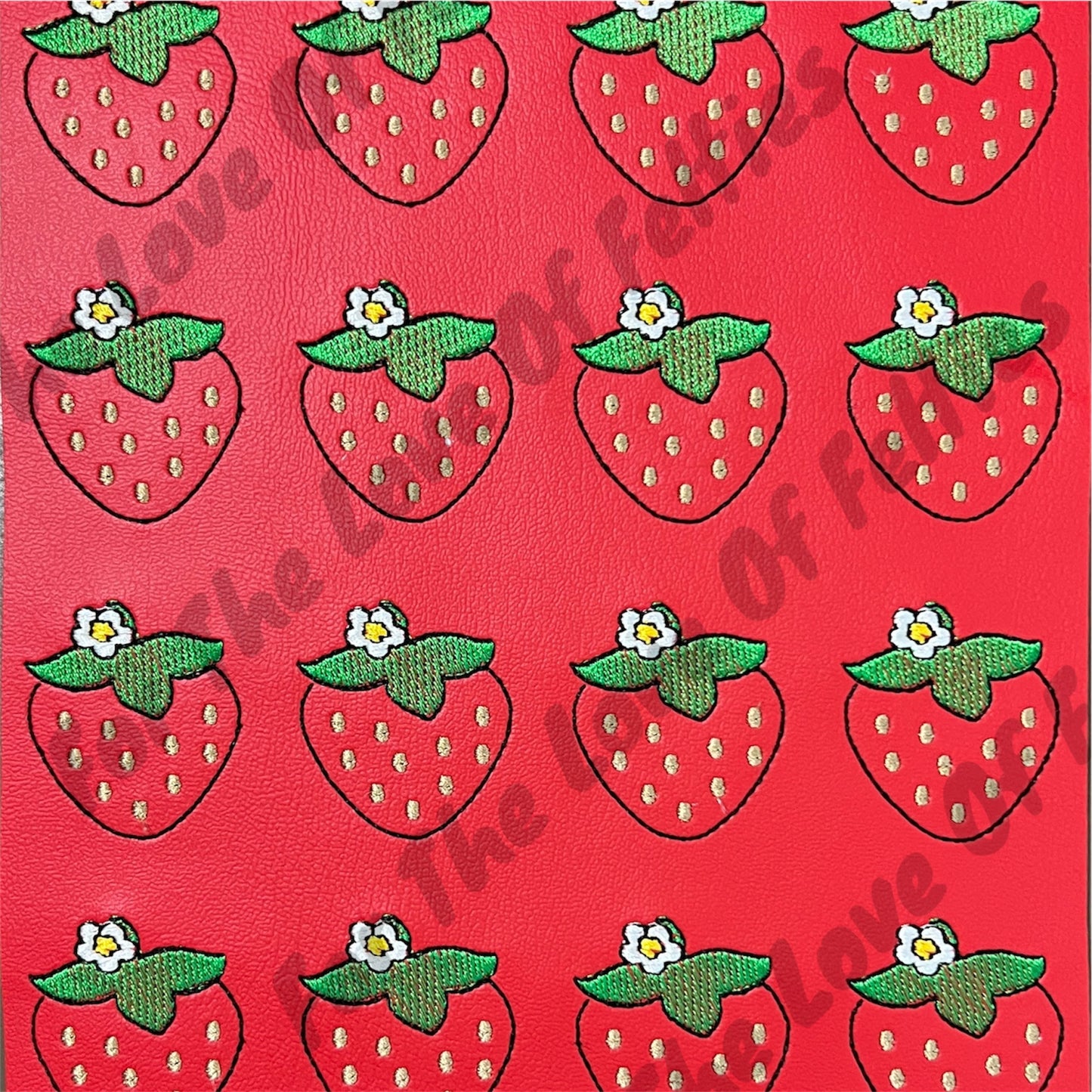 Strawberry Feltie