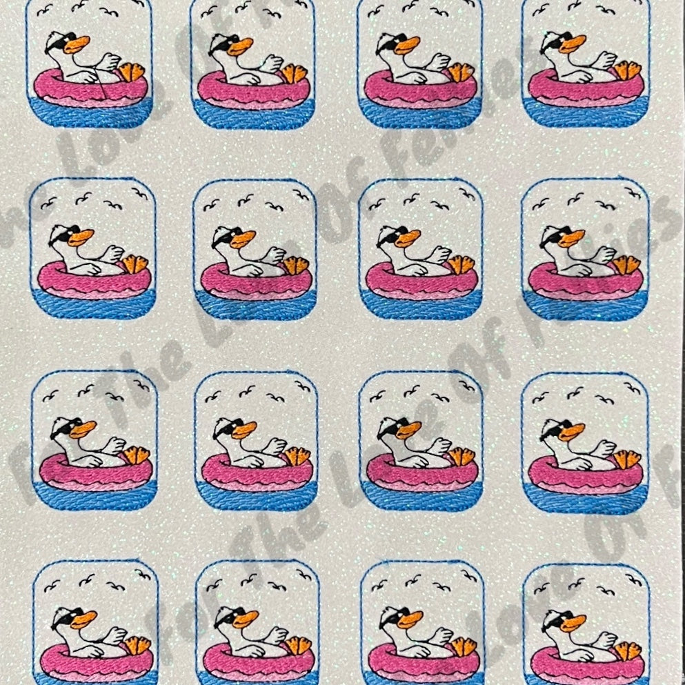 Floating Duck Feltie