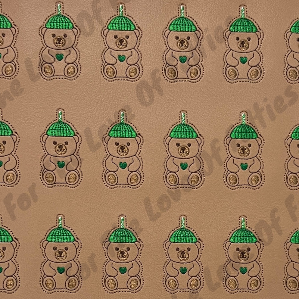 Coffee Bear Cup Feltie