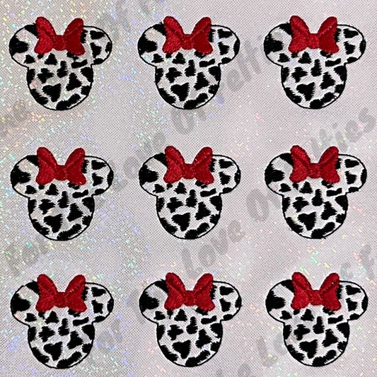 Cow Mouse Head Feltie