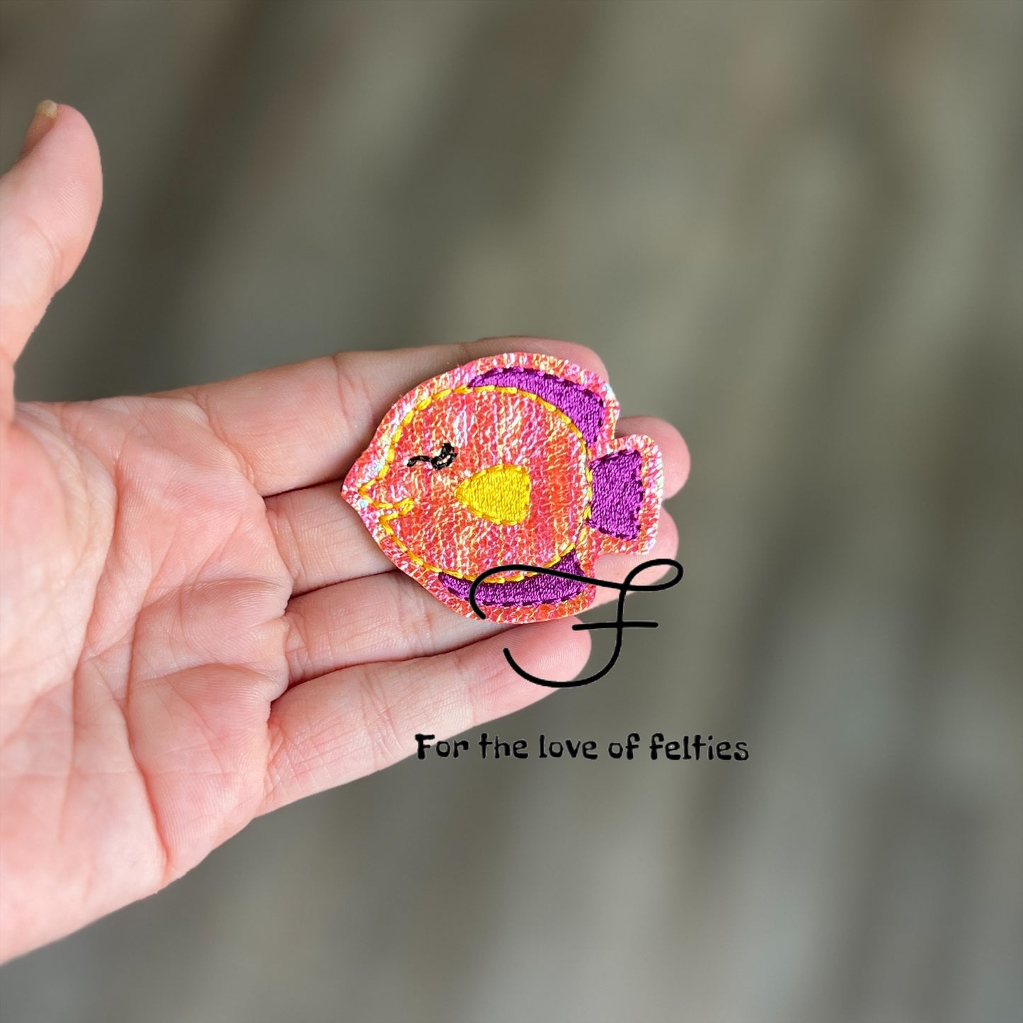 Limited Tropical Fish Feltie