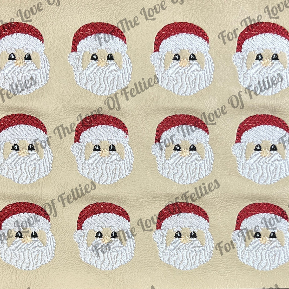 Light Skinned Santa Claus Feltie