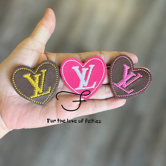 LV Heart Feltie