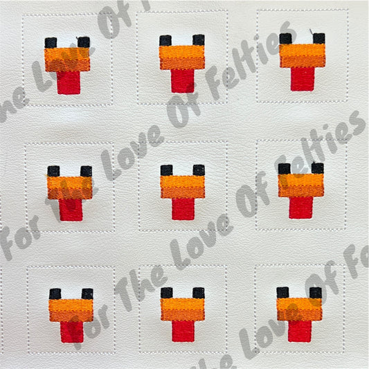 Chicken Block Feltie