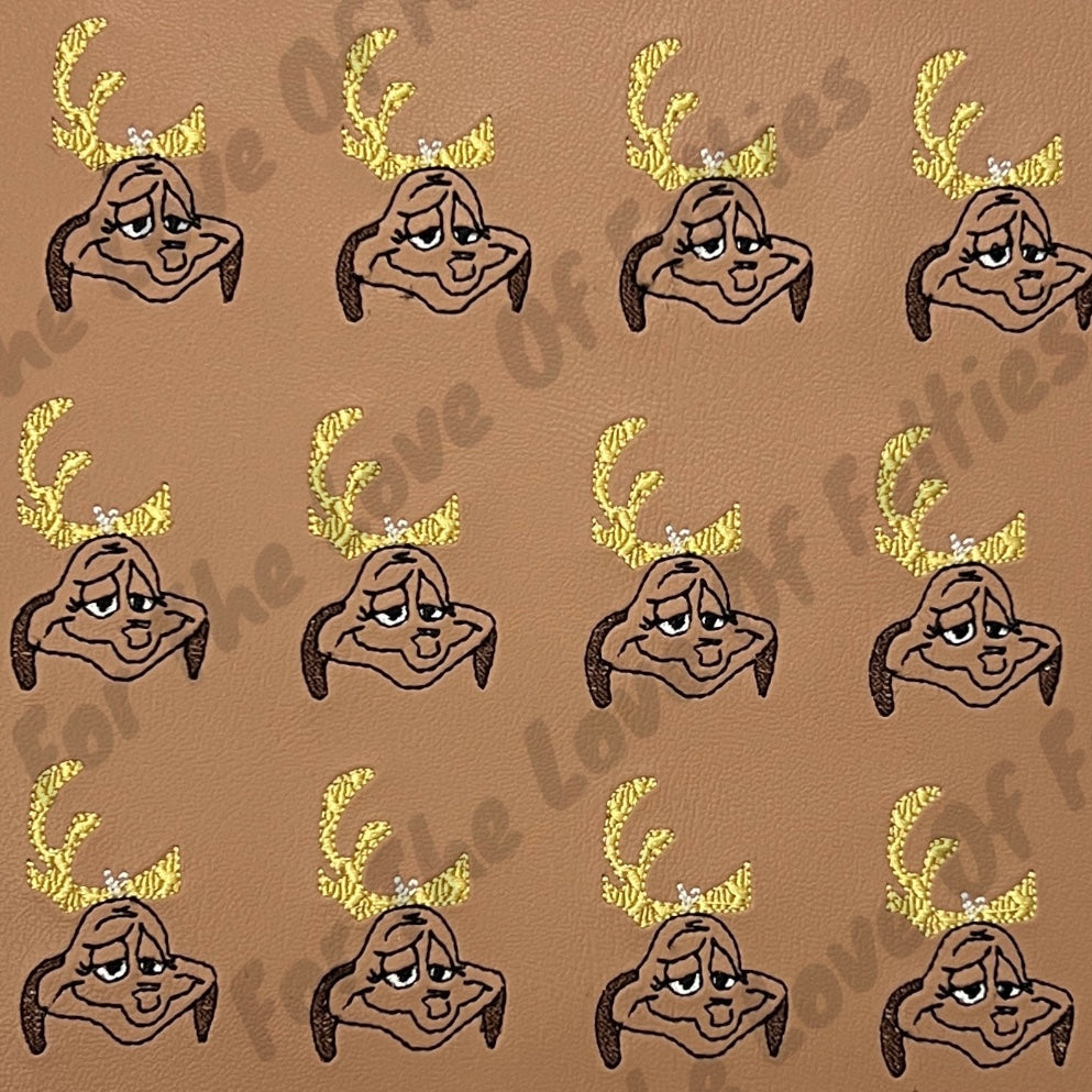 Max the Dog Head Feltie