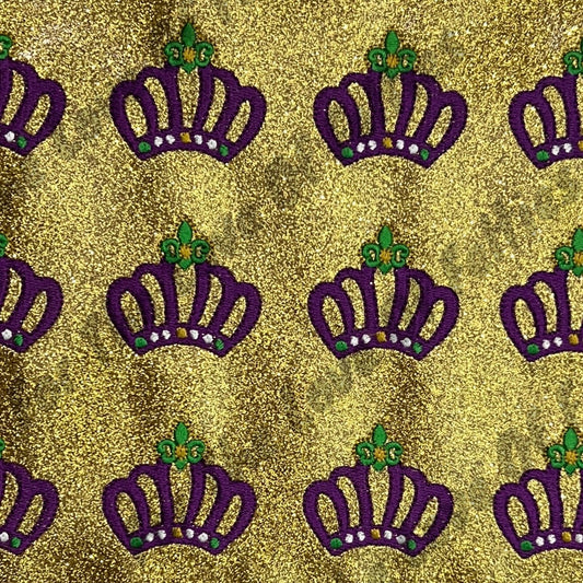 Mardi Gras Crown Feltie