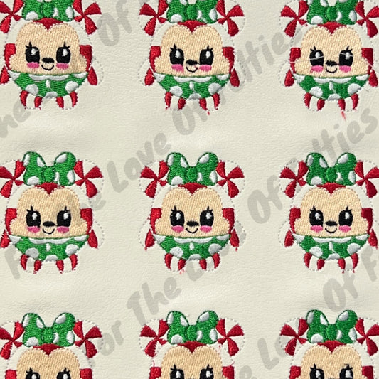 Mrs. Mouse Peppermint Feltie