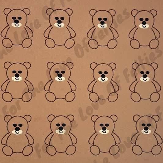 Teddy Bear Feltie