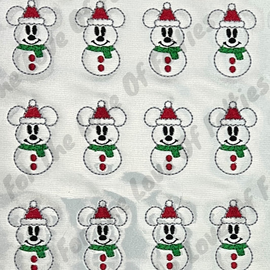 Mr. Mouse Snowman Feltie