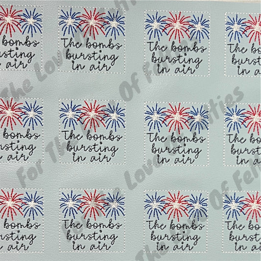 Bombs Bursting In Air Feltie