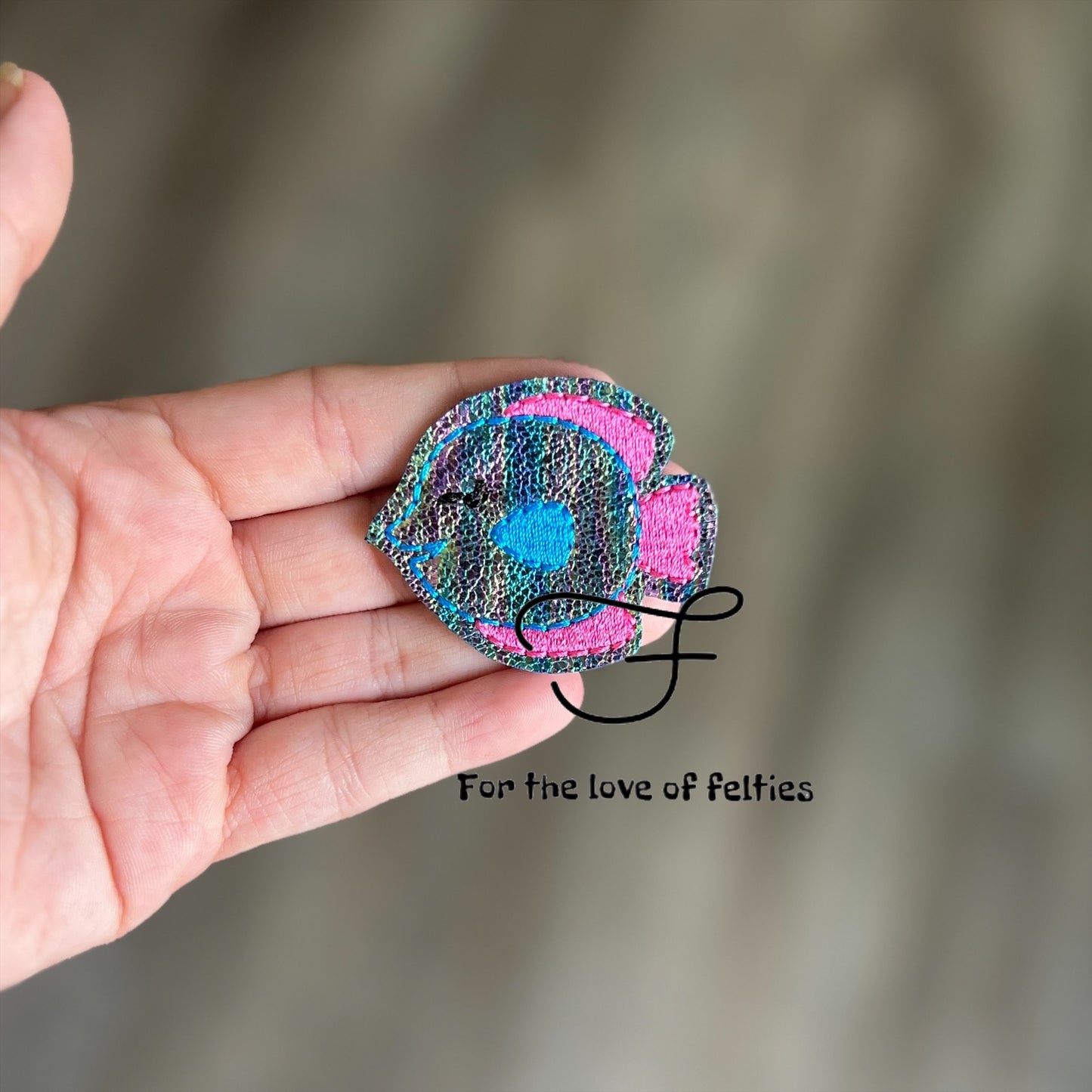 Limited Tropical Fish Feltie