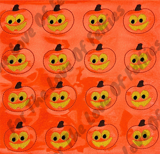 Happy Jack- O'-Lantern Feltie