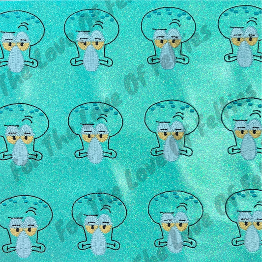 Squidward Head Feltie