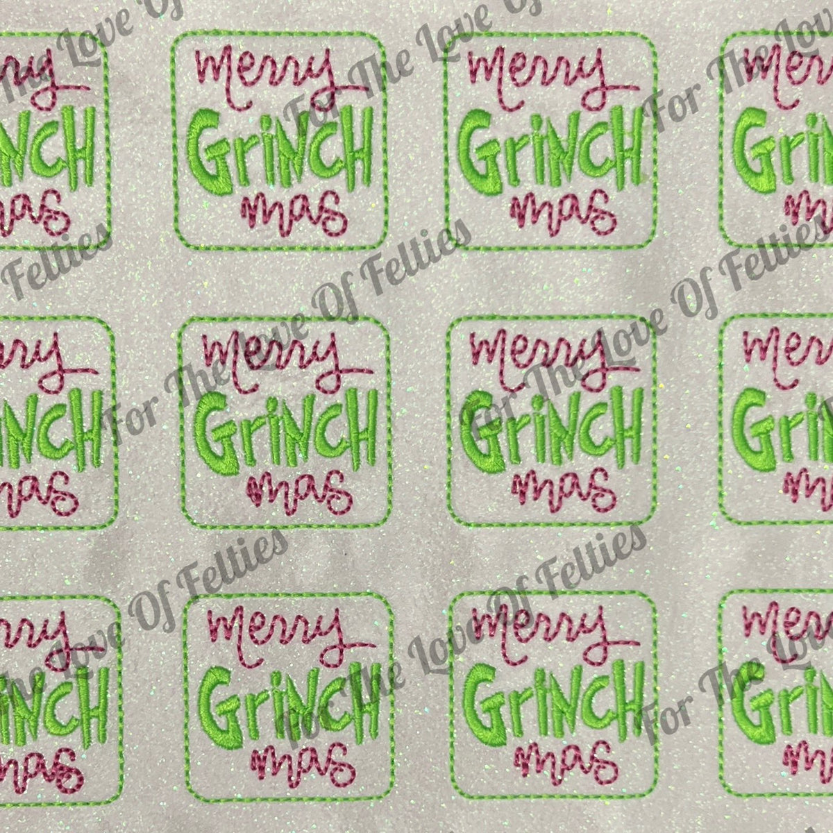 Merry Grinchmas Feltie