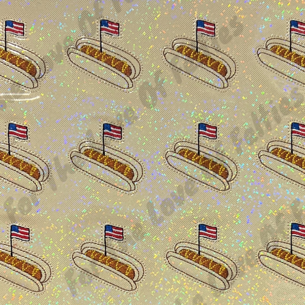 American Hot Dog Feltie
