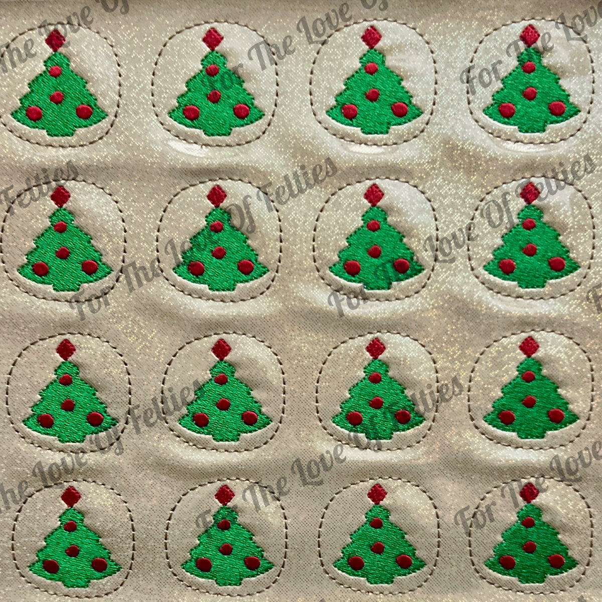 Christmas Tree Cookie Feltie