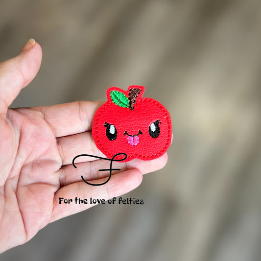 Cutie Fruity Apple Feltie