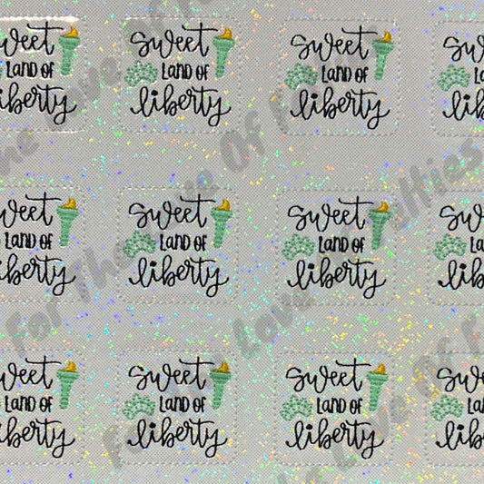 Sweet Land Of Liberty Feltie