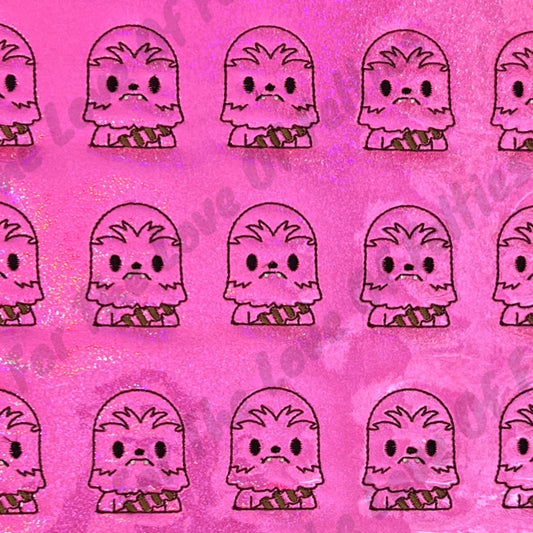 Limited Pink Chewy Feltie